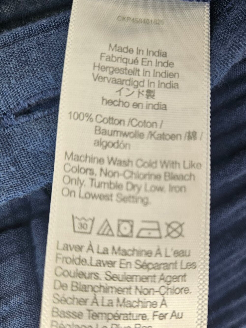 Madewell Lightspun Tapered-Leg Jumpsuit in Coastal Blue - Size 2 - Picture 15 of 15